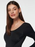 Body z długim rękawem - czarny - SINSAY - small3