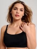 Τοπ σουτιέν MAMA - μαυρο - SINSAY - small1