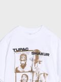 Футболка 2Pac - білий - SINSAY - small10