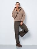 Kurtka teddy - brązowy - SINSAY - small4