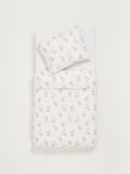 Set lenjerie de pat din bumbac - alb - SINSAY - small2