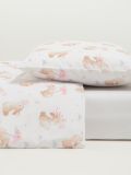Set lenjerie de pat din bumbac - alb - SINSAY - small5