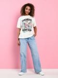 Tricou cu imprimeu - crem - SINSAY - small5