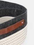 Storage baskets 3 pack - light grey - SINSAY - small3