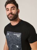 Μπλούζα με τύπωμα - μαυρο - SINSAY - small4