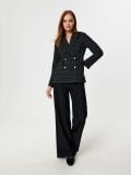 Karierter Blazer - Schwarz - SINSAY - small3