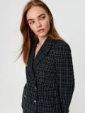 Karierter Blazer - Schwarz - SINSAY - small6