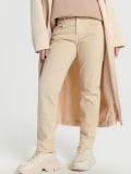 High waist straight farmerke - Beli džins - SINSAY - small1