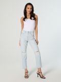 Mom high waist farmerke - plava - SINSAY - small4
