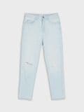 Mom high waist farmerke - plava - SINSAY - small3