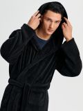 Halat de casă - negru - SINSAY - small2