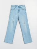 Ravne farmerke - plava - SINSAY - small4