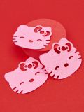 Σφουγγάρι πλυσίματος προσώπου  Hello Kitty - ροζ παστελ - SINSAY - small1