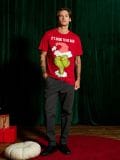 Majica Grinch - rdeča - SINSAY - small2