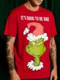 Majica Grinch - rdeča - SINSAY - small1