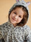 Pijama-salopetă - gri deschis - SINSAY - small3