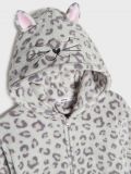 Pijama-salopetă - gri deschis - SINSAY - small8