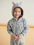 Pijama-salopetă - gri deschis - SINSAY - small4