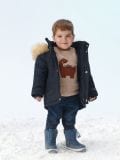 Voodriga jope - tumesinine - SINSAY - small2