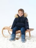 Voodriga jope - tumesinine - SINSAY - small3