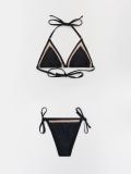 Góra od bikini z siateczką - czarny - SINSAY - small5