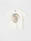 Tricou cu mânecă lungă și imprimeu - crem - SINSAY - small3