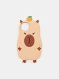 Futrola za telefon IPHONE 13/14 - smeđe - SINSAY - small3