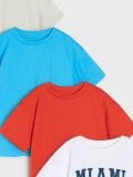 Majica - 5 komada - krem - SINSAY - small13
