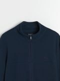 Bluza na rajsferšlus sa stojećim ovratnikom - mornarsko plava - SINSAY - small15