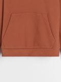 Pulover s kapuco - karmin - SINSAY - small8