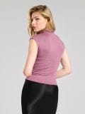 LADIES` BLOUSE - ljubičasto - SINSAY - small2