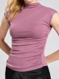 LADIES` BLOUSE - ljubičasto - SINSAY - small3