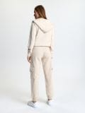 Spodnie dresowe - kremowy - SINSAY - small6
