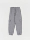 Donji deo trenerke - svetlo siva - SINSAY - small3