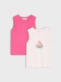 T-särk, 2 tk - mitmevärviline - SINSAY - small1