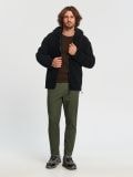 Штани з кишенями - коричневувато-зелений - SINSAY - small4