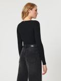 Body z długim rękawem - czarny - SINSAY - small4