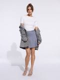 Bluza z biseri - krema - SINSAY - small3