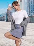 Bluza z biseri - krema - SINSAY - small1