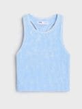 Sportski top - svetlo plava - SINSAY - small3