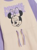 Sukienka dresowa Myszka Minnie - fioletowy - SINSAY - small4