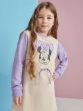 Sukienka dresowa Myszka Minnie - fioletowy - SINSAY - small1