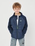 Tepitud jope - tumesinine - SINSAY - small1