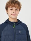 Tepitud jope - tumesinine - SINSAY - small4