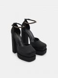Pantofi cu toc gros - negru - SINSAY - small2