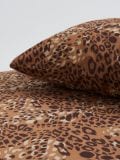 Комплект постільної білизни 200 см х 220 см - коричневий - SINSAY - small3