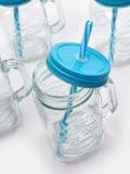 Багаторазовий стакан з соломинкою 4 pack - light blue - SINSAY - small2