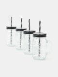 Taaskasutatav kõrrega tops 4 pack - must - SINSAY - small2