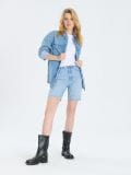Μπλούζα basic - λευκο - SINSAY - small7