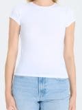 Μπλούζα basic - λευκο - SINSAY - small8